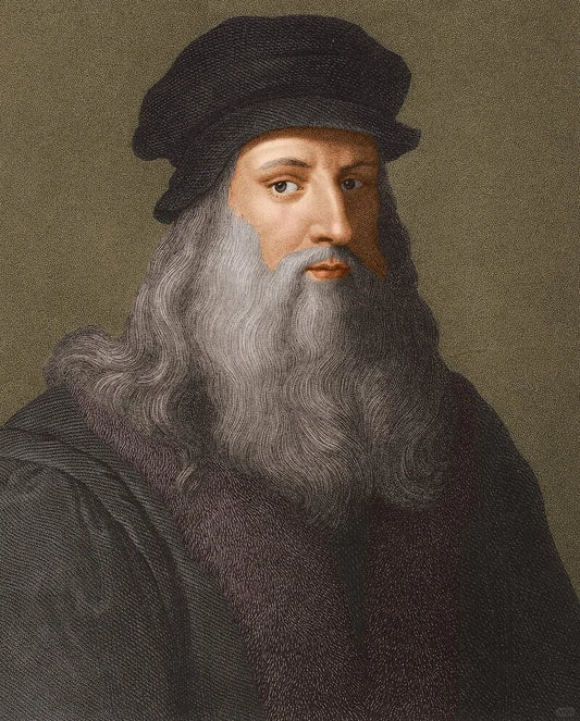 the same artistic atmosphere as Leonardo da Vinci 